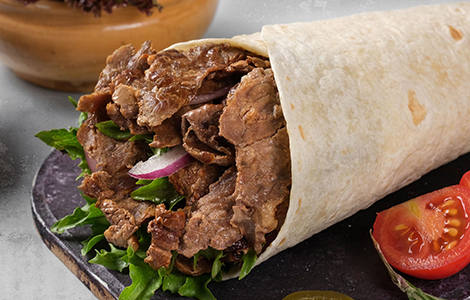 Lamb Donner Wrap